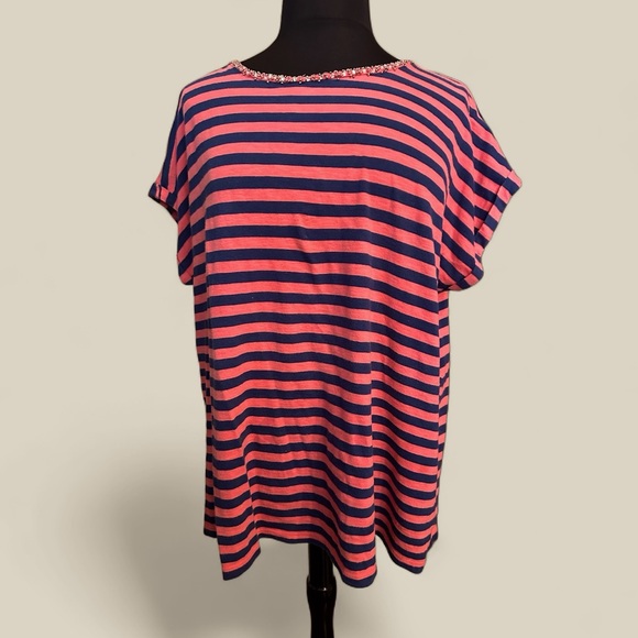 Plus Size 3X JC Pennys  striped top - Picture 1 of 9